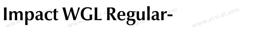 Impact WGL Regular字体转换 Impact WGL Regular字体转换